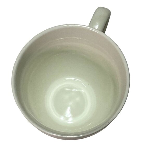 STARBUCKS BARRISTA MUG CUP WHITE W/BLACK CLASSIC LOGO 10oz 4" TALL JAVA TEA 2019 - Picture 4 of 5